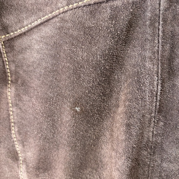 Outbrook Brown Genuine Leather Fringe Jacket - Picture 7 of 11